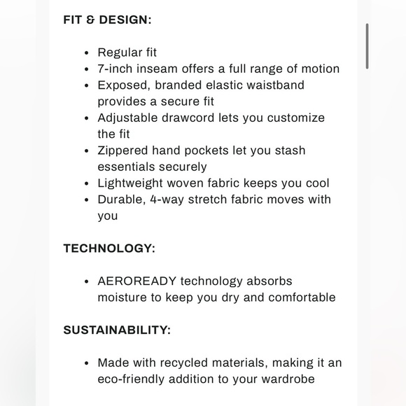 EUC like new Adidas Axis Aeroready Men's Black Athletic Shorts size S. - Picture 4 of 15